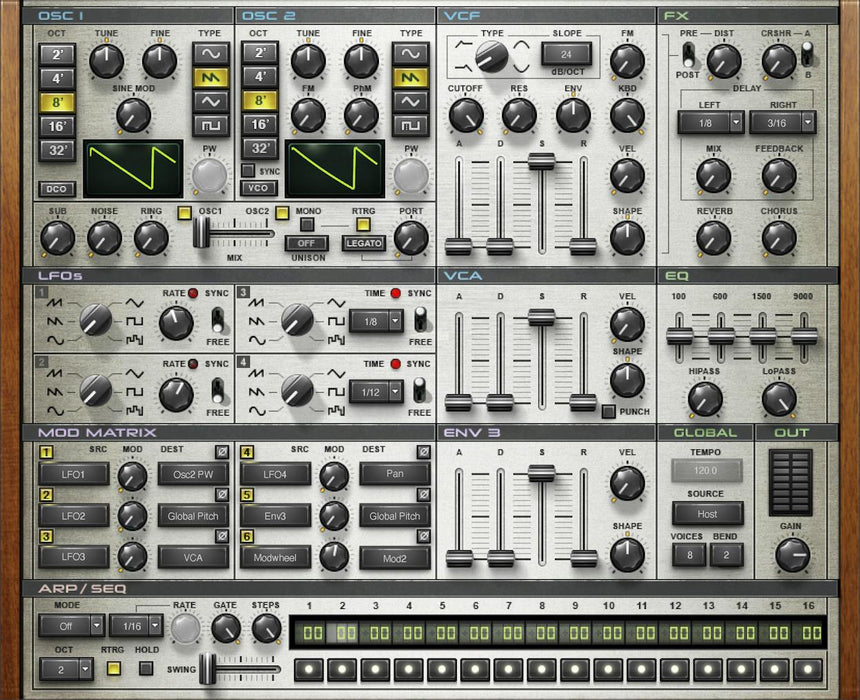 Waves Element 2.0 Virtual Analog Synth