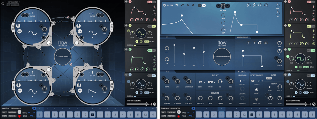 Waves Flow Motion FM Synth