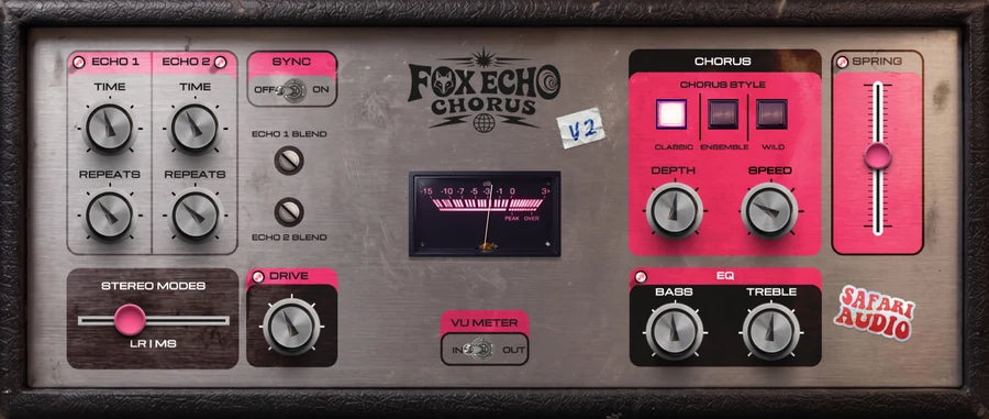 Safari Audio Fox Echo Chorus V2