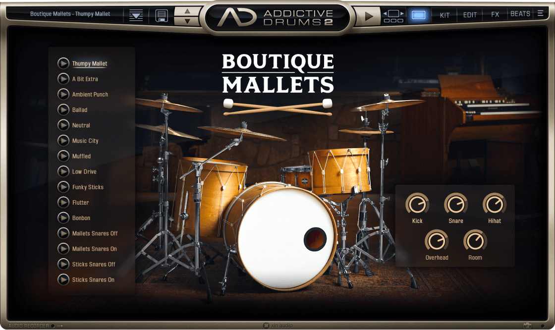 XLN Audio Addictive Drums 2: Percussion Collection