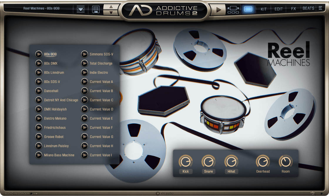 XLN Audio AD2: Reel Machines