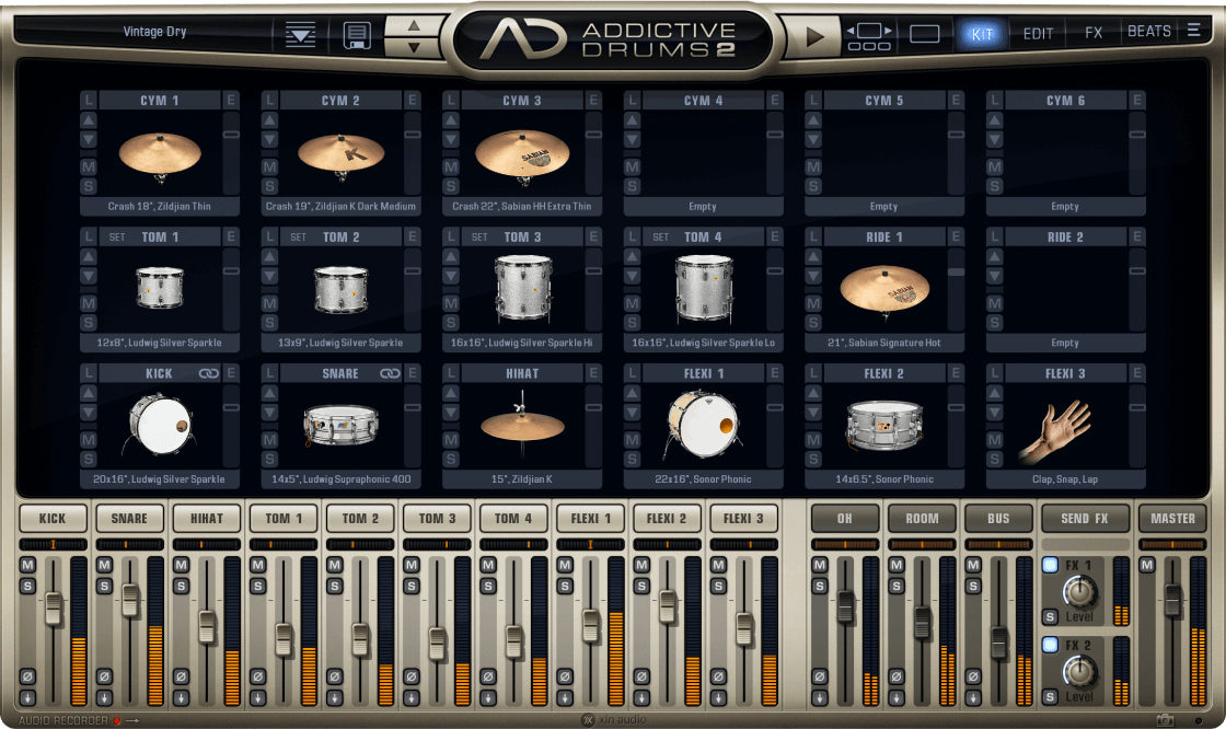 XLN Audio AD2: Vintage Dry