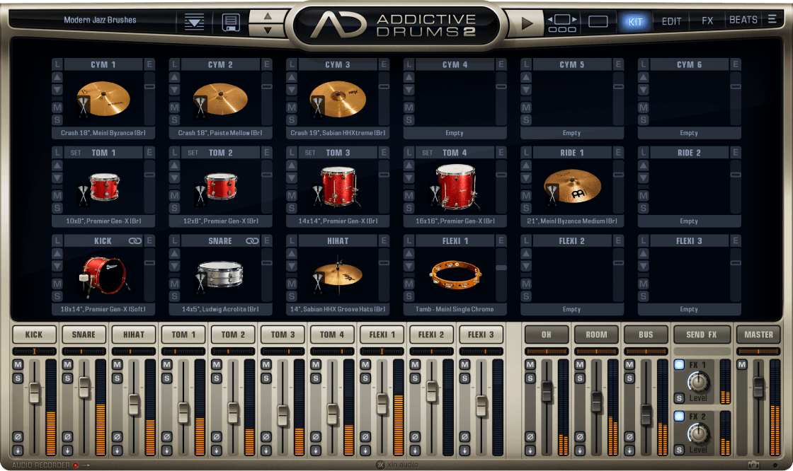 XLN Audio AD2: Modern Jazz Brushes
