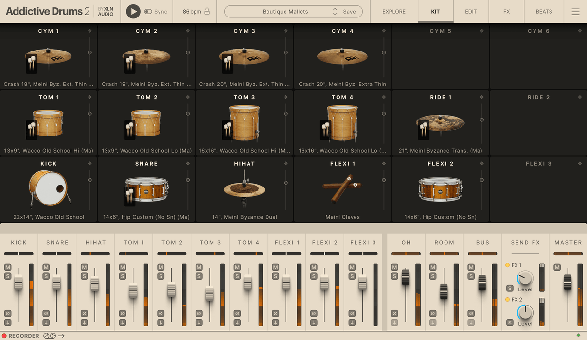 XLN Audio AD2: Boutique Mallets