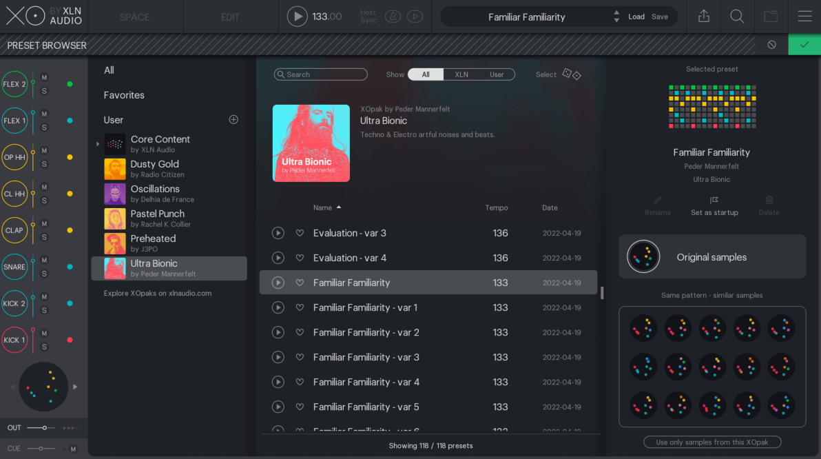 XLN Audio XOpak: Ultra Bionic