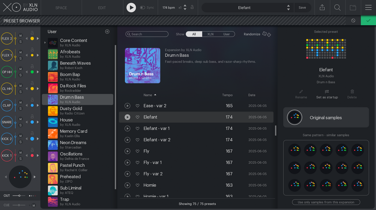 XLN Audio XO Expansion: Drum n Bass by XLN Audio
