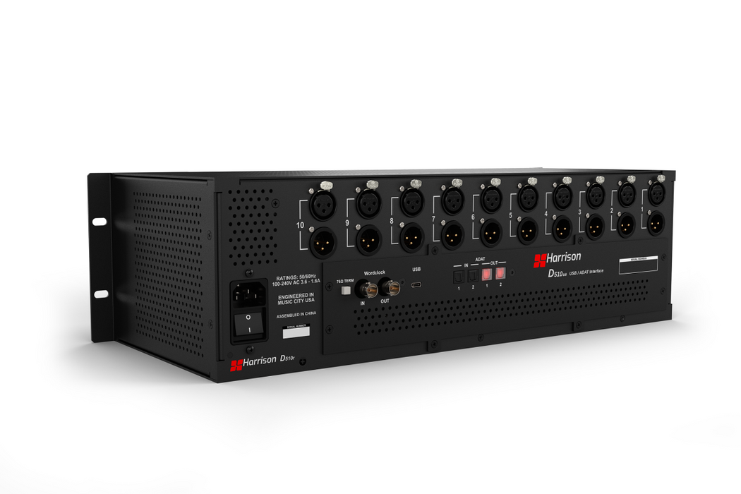 HARRISON AUDIO D510ua USB + ADAT Interface for D510 System