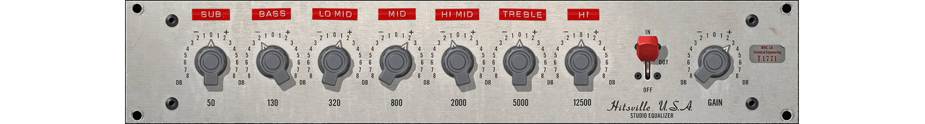 Universal Audio UAD Hitsville EQ Collection