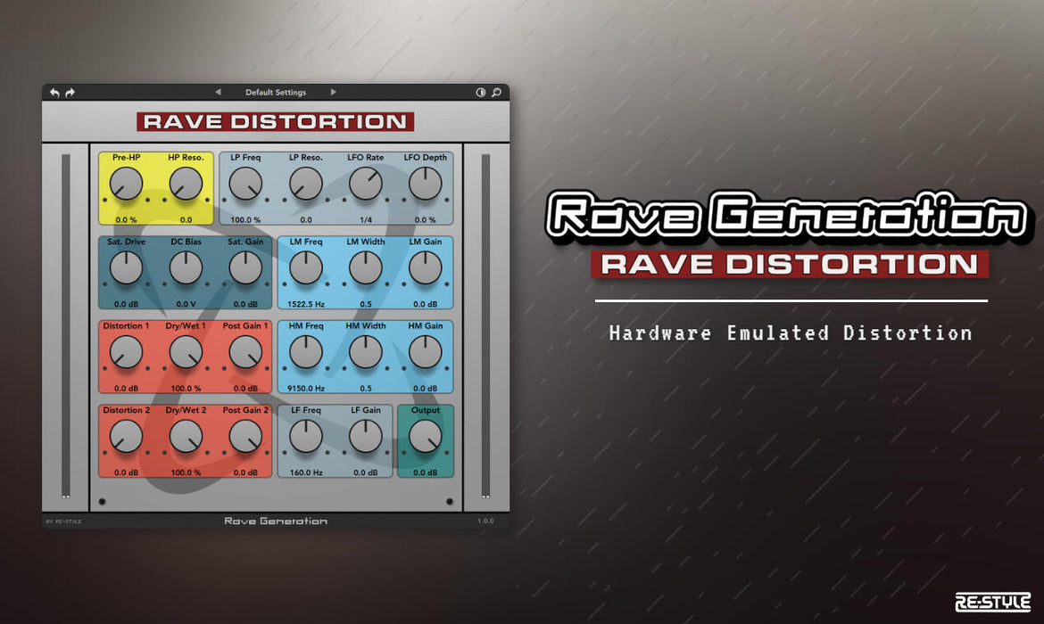 Re-Style Productions Rave Distortion
