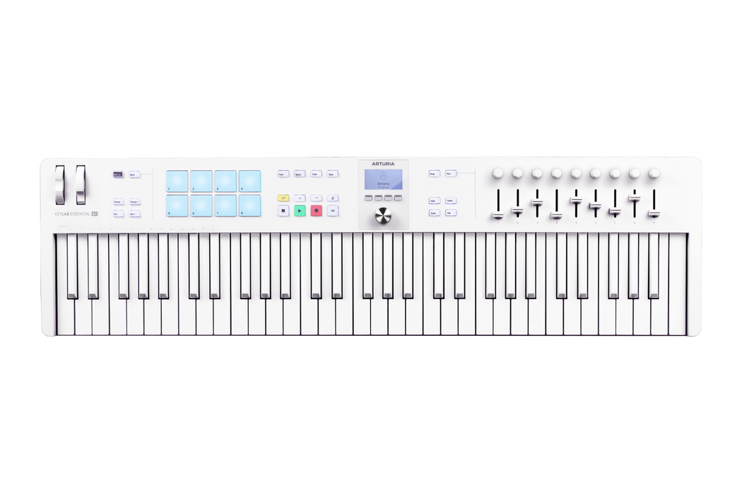 ARTURIA KeyLab Essential mk3 61 Alpine White