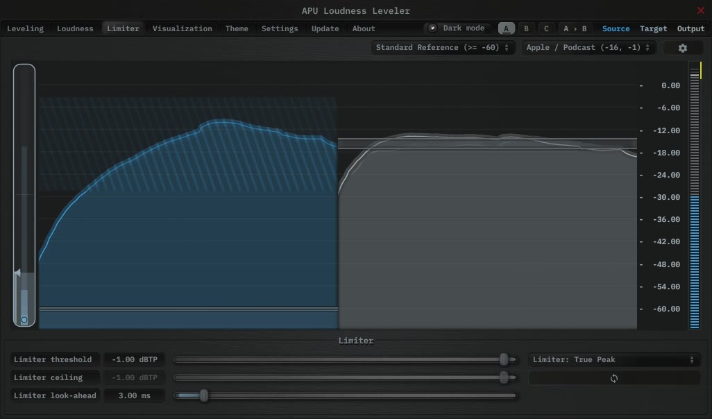 Apu Software APU Loudness Leveler