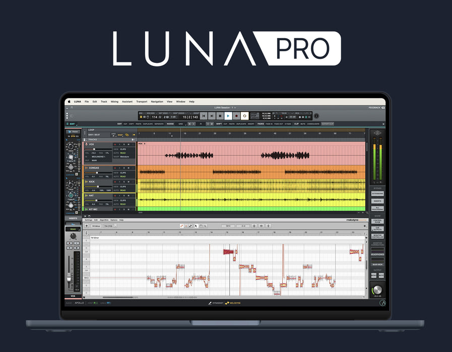 Universal Audio UAD LUNA Pro Bundle 2