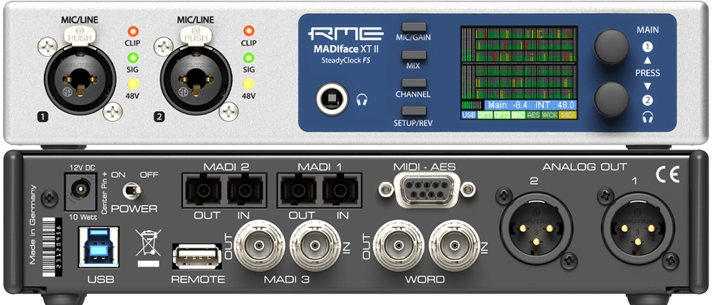 RME PREMIUM LINE MADIface XT II