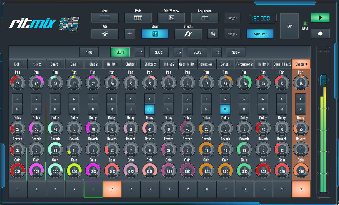 Soundbridge RitMix: Drum Machine