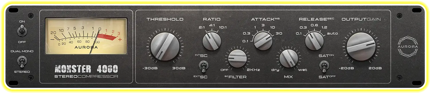 Aurora Monster 4000 - Neural Bus Compressor