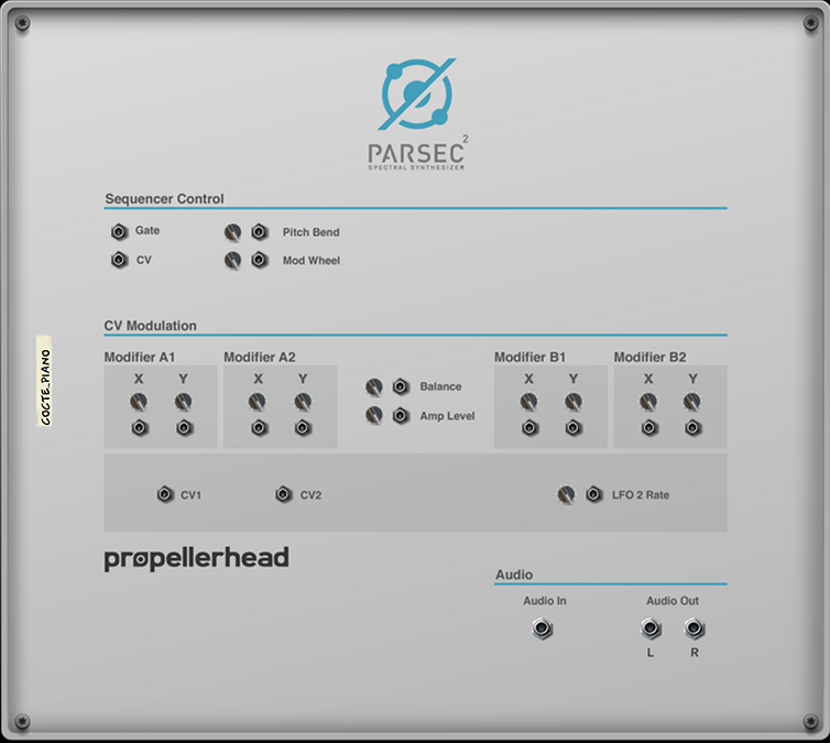 Reason Studios Rack Extensions Parsec