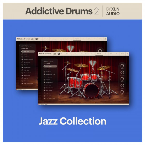 XLN Audio Addictive Drums 2: Jazz Collection