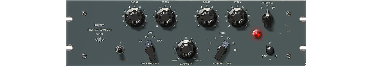 Universal Audio UAD Pultec Passive EQ Collection