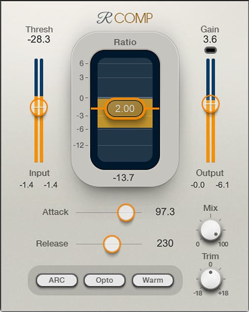 Waves Renaissance Compressor