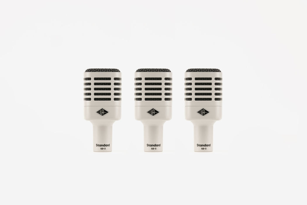 UNIVERSAL AUDIO SD-3 (3 Pack) Standard Dynamic Microphone