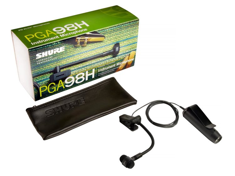 Shure PGA98H-XLR Microfono fiati condensatore cardioide a clip XLR