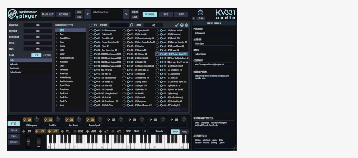 KV331 SynthMaster 3 Player < SynthMaster 2 Upg