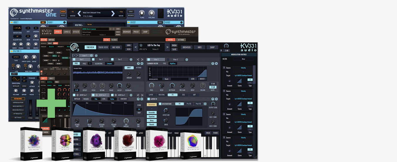 KV331 SynthMaster Standard Bundle