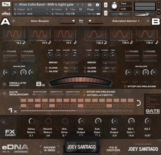 Spitfire Audio Joey Santiago Guitars