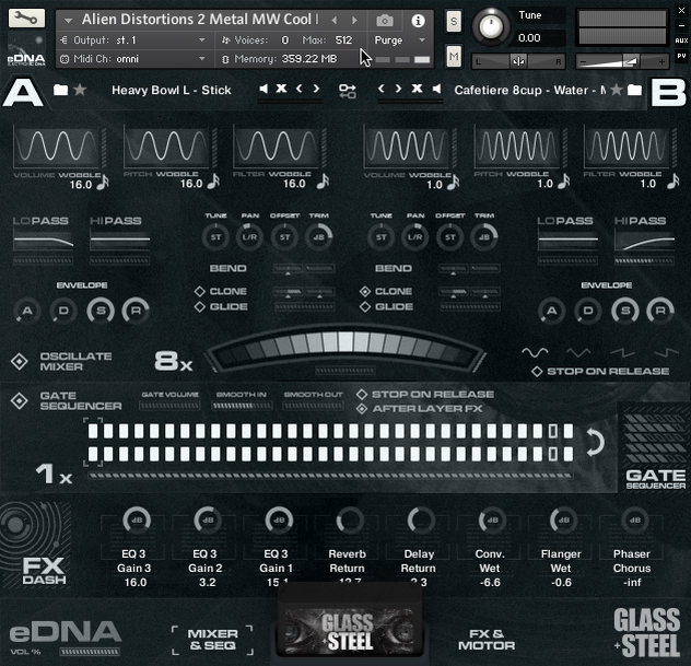 Spitfire Audio Glass and Steel