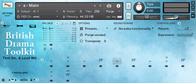 Spitfire Audio British Drama Toolkit