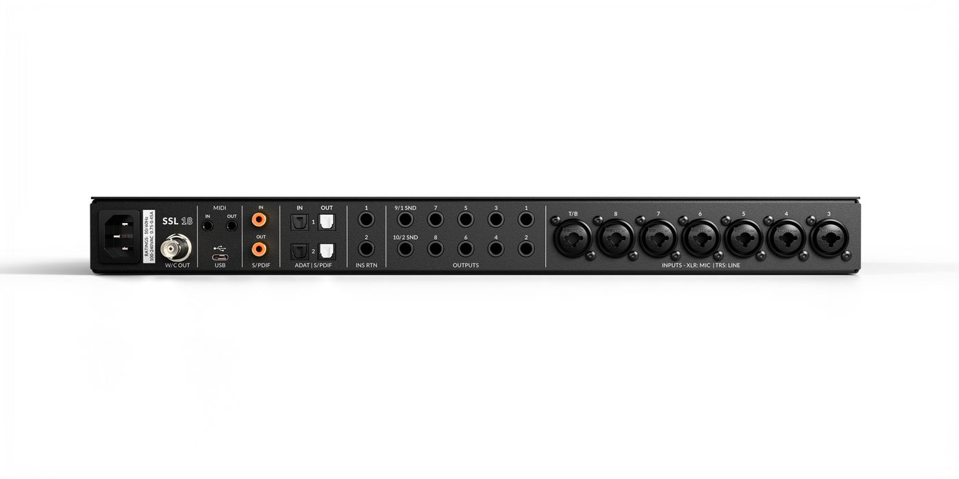 SOLID STATE LOGIC SSL 18 Audio Interface