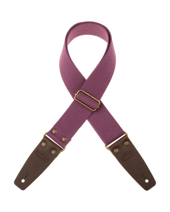 Magrabò Stripe SC Entry Prugna 5 cm terminali Marrone Scuro fibbia Ottone