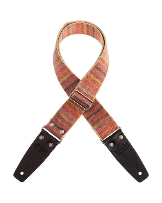 Magrabò Stripe SC Retrò Mexico 5 cm terminali Nero fibbia Argento