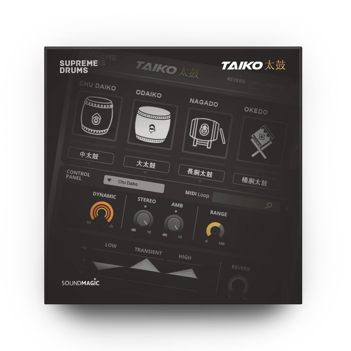 SoundMagic Supreme Drums Taik
