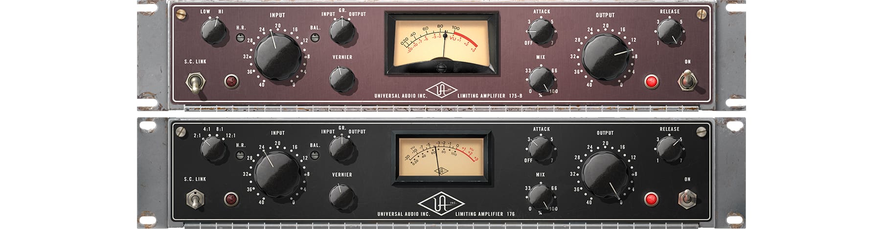 Universal Audio UAD UA 175B & 176 Tube Compressor Collection