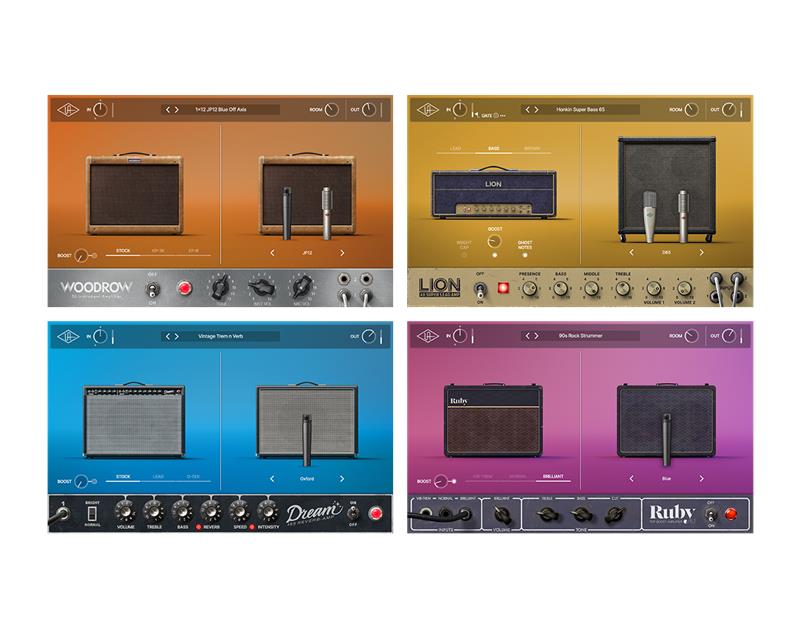 Universal Audio UAD Guitar Amp Bundle