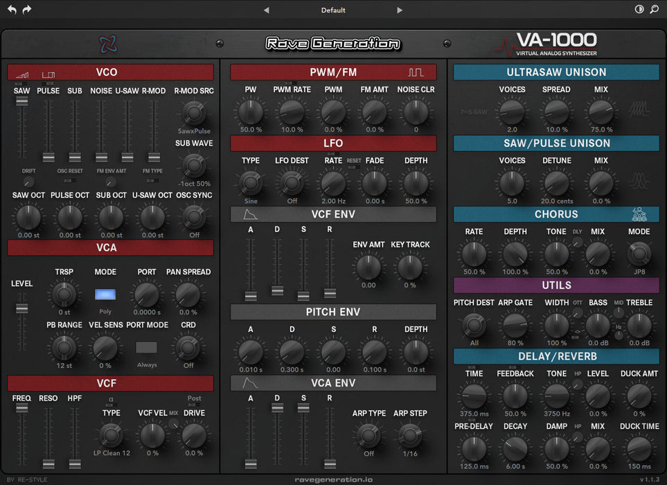 Rave Generation VA-1000