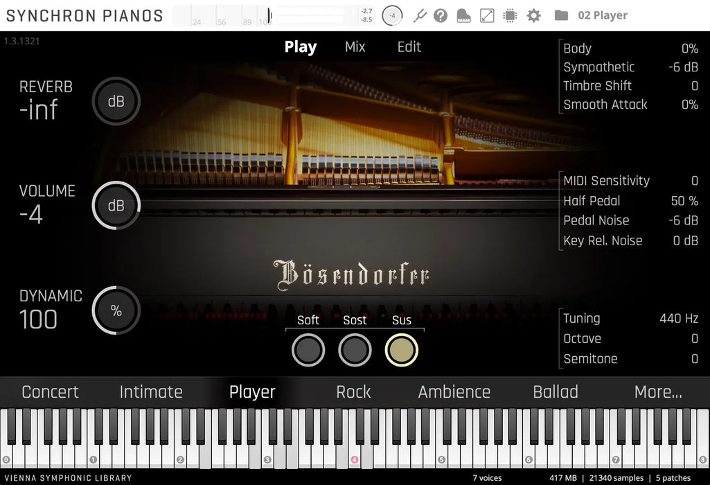 Vienna Symphonic Library Studio Bösendorfer Imperial