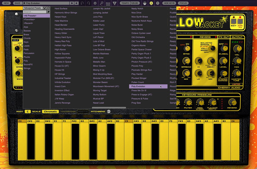 Cherry Audio CA Yellowjacket Synthesizer