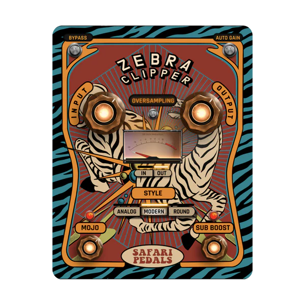 Safari Audio Zebra Clipper