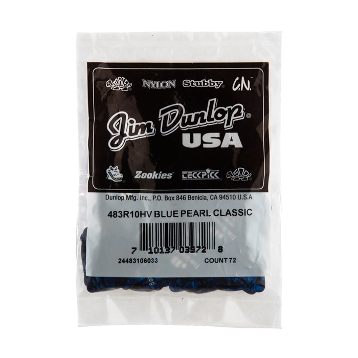 Dunlop 483R#10 Blue Perloid - Heavy