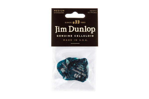 Dunlop 483P#11 Turquoise Perloid - Medium