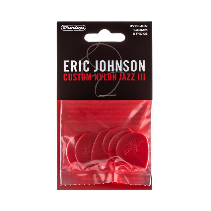 Dunlop 47PEJ3N Eric Johnson Jazz III, Player's pack/6