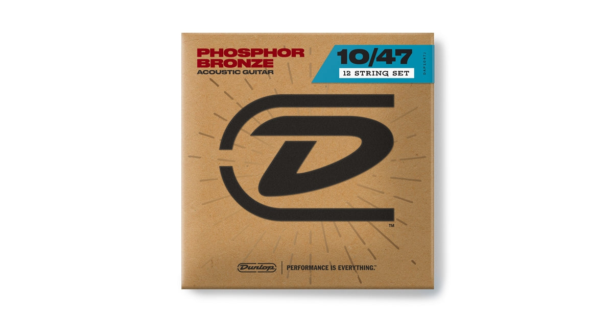 Dunlop DAP1047J Acoustic Phosphor Bronze, Light Set/12