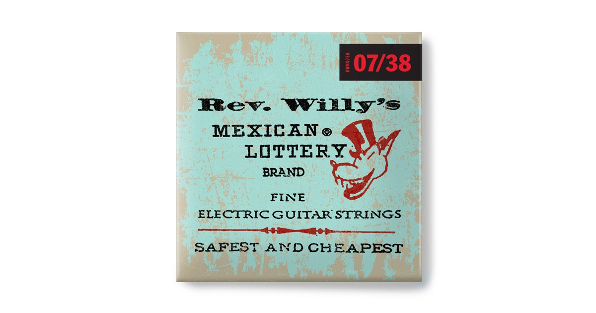 Dunlop RWN0738 Rev. Willie, Extra Light Set/6