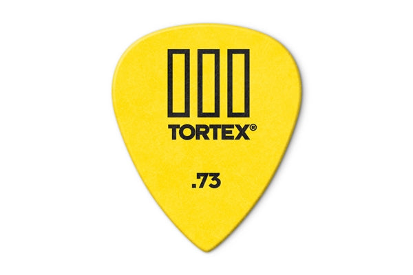 Dunlop 462R Tortex III Yellow .73