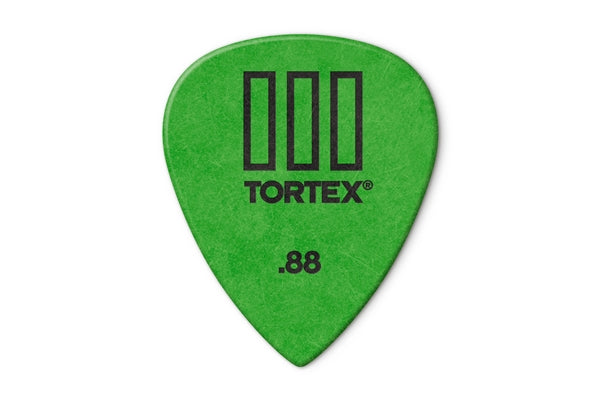 Dunlop 462R Tortex III Green .88