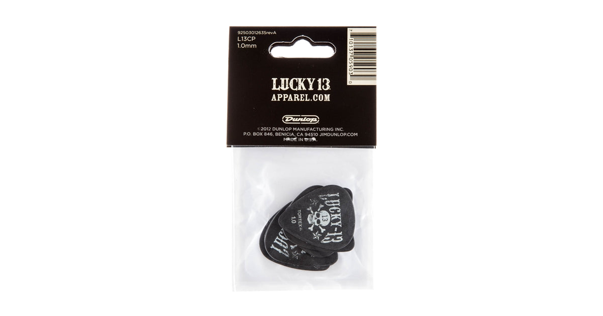 Dunlop L13CP1.0 Lucky 13 1.0mm Player/6