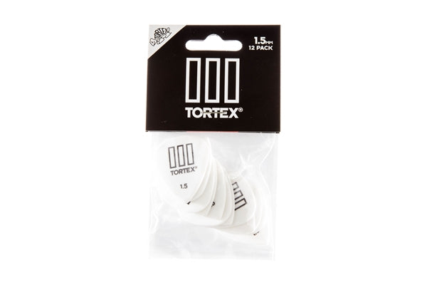 Dunlop 462P Tortex III White 1.50