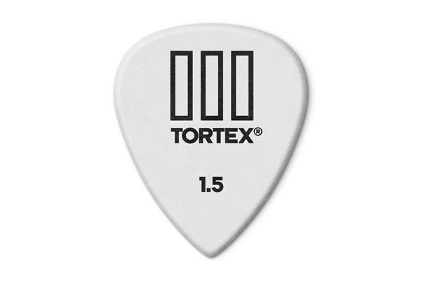 Dunlop 462R Tortex III White 1.5